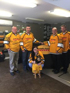 CertaPro Painters of Nova Scotia team supports the Humbold Hockey Team